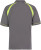 Kustom Kit - Oak Hill Polo (Charcoal/Lime)