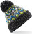 Beechfield - Blizzard Bobble Beanie (Liquorice Zing)