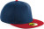 Beechfield - Original Flat Peak Snapback (French Navy/Classic Red)