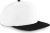 Beechfield - Original Flat Peak Snapback (White/Black)