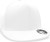 Beechfield - Pro-Stretch Flat Peak Cap (White)