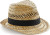 Beechfield - Straw Summer Trilby (Natural)