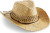 Beechfield - Straw Cowboy Hat (Natural)