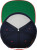 Flexfit - Classic 5 Panel Snapback 2-Tone (Black/Silver)