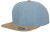 Flexfit - Chambray-Suede Snapback (Blue/Beige)