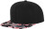 Flexfit - Floral Snapback (Black/Red (Floral))