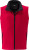 James & Nicholson - Herren 2-Lagen Promo Softshell Gilet (red/black)