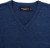 Russell - V-Neck Knitted Pullover (Denim Marl)