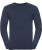 Russell - V-Neck Knitted Pullover (French Navy)