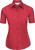 Russell - Kurzarm Popeline-Bluse (Classic Red)