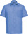Russell - Men´s Short Sleeve Poly-Cotton Easy Care Poplin Shirt (Corporate Blue)