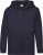 Fruit of the Loom - Kids Hooded Sweat-Jacket (Deep Navy)