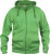 Clique - Basic Hoody Full Zip (verde acido)