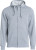 Clique - Basic Hoody Full Zip (grey melange)