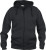 Clique - Basic Hoody Full Zip (schwarz)