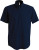 Kariban - Kid's short sleeve popeline shirt (Navy)