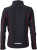 James & Nicholson - Damen 3-LagenSoftshell Jacke mit abzippbaren Ärmeln (black/red)