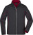 James & Nicholson - Herren 3-LagenSoftshell Jacke mit abzippbaren Ärmeln (black/red)