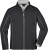 James & Nicholson - Herren 3-LagenSoftshell Jacke mit abzippbaren Ärmeln (black/silver)