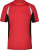 James & Nicholson - Men´s Running-T (Red/Black)