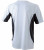 James & Nicholson - Men´s Running-T (White/Black)