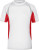 James & Nicholson - Men´s Running-T (White/Red)