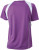 James & Nicholson - Ladies´ Running-T (Purple/White)