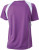 James & Nicholson - Ladies´ Running-T (Purple/White)