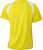 James & Nicholson - Ladies´ Running-T (Yellow/White)