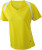 James & Nicholson - Ladies´ Running-T (Yellow/White)