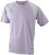 James & Nicholson - Men´s Running-T (Lilac/White)