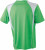 James & Nicholson - Men´s Running-T (Lime Green/White)