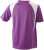 James & Nicholson - Men´s Running-T (Purple/White)