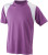 James & Nicholson - Men´s Running-T (Purple/White)