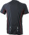 James & Nicholson - Men's Running Reflex-T Funktion T-Shirt (black/red)