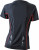 James & Nicholson - Ladies' Running Reflex-T Funktion T-Shirt (black/red)