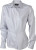 James & Nicholson - Ladies' Long-Sleeved Blouse (120 g/m²) (Light Grey)