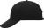 Myrtle Beach - 6-Panel Cap laminiert (Black)