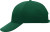 Myrtle Beach - 6-Panel Cap laminiert (Dark Green)