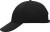 Myrtle Beach - 6-Panel Cap stirnanliegend (black)