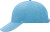 Myrtle Beach - 6-Panel Sandwich Cap (Light Blue/White)