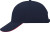 Myrtle Beach - 6-Panel Sandwich Cap (Navy/Red)