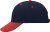 Myrtle Beach - 6-panel szendvics sapka (Navy/Red/Navy)