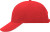 Myrtle Beach - 6-Panel Sandwich Cap (Red/White)
