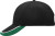 Myrtle Beach - Half-Pipe Sandwich Cap (black/white/dark-green)