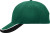 Myrtle Beach - Half-Pipe Sandwich Cap (dark-green/red/dark-green)