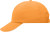 Myrtle Beach - 6-Panel Raver Sandwich Cap (orange/white)