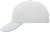 Myrtle Beach - 6-Panel Raver Sandwich Cap (white/aqua)