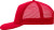 Myrtle Beach - 5 Panel Flat Peak Cap (red)