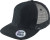 Myrtle Beach - 6 Panel Flat Peak Cap (black)